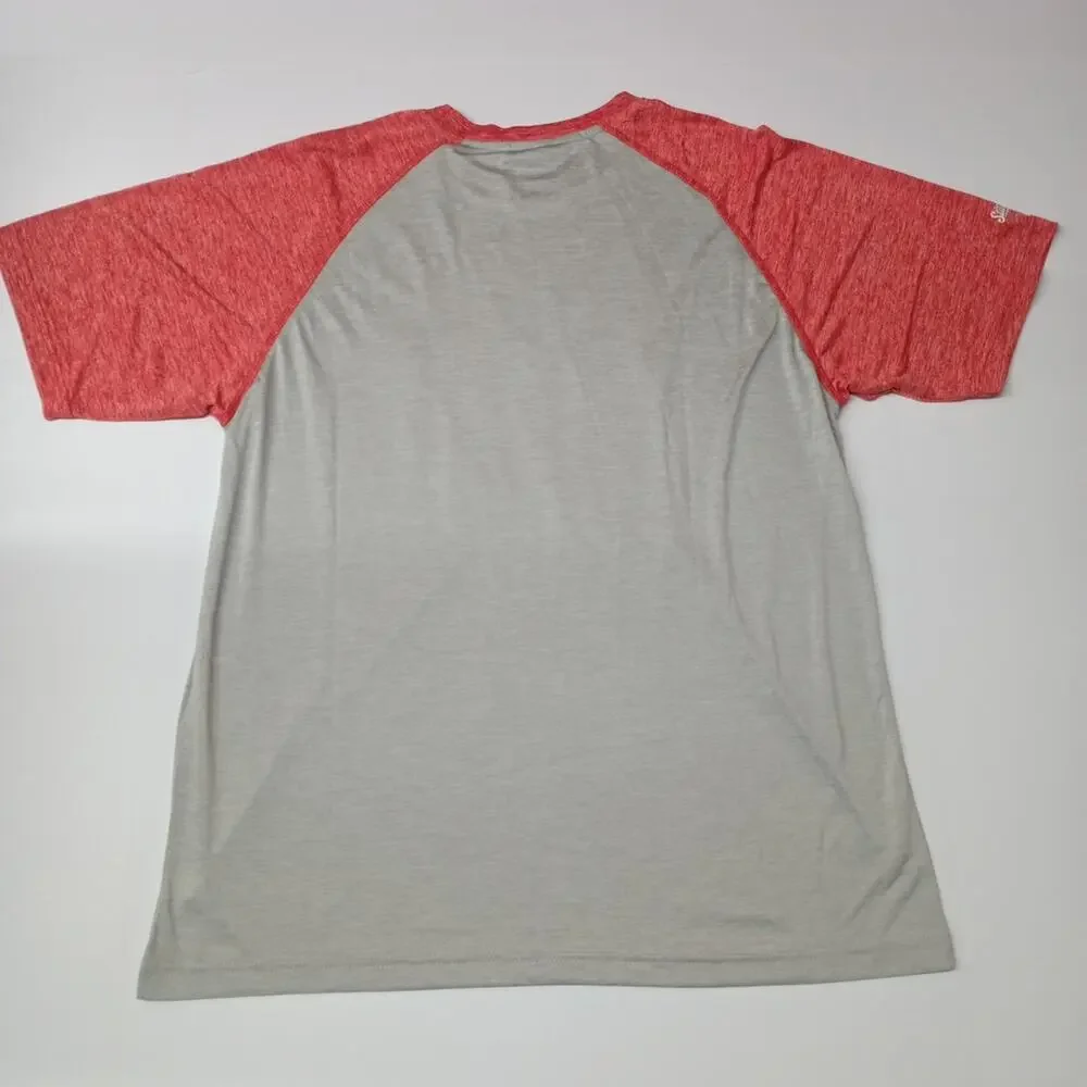 Washington Nationals Shirt Mens L Gray‎ Stitches Baseball MLB